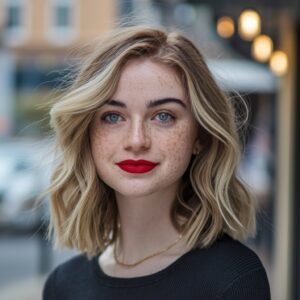 Trendige Kurzhaarfrisuren 2025 – Blonde Pixie Inspiration