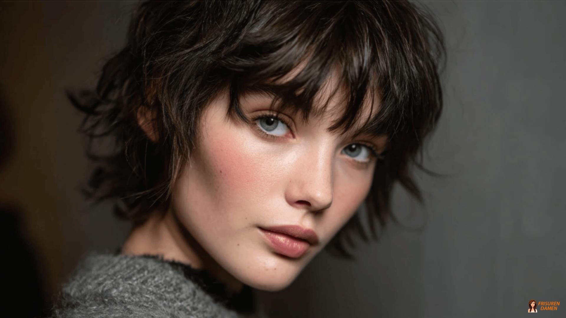 Baby Bang Shag Frisur für Frauen