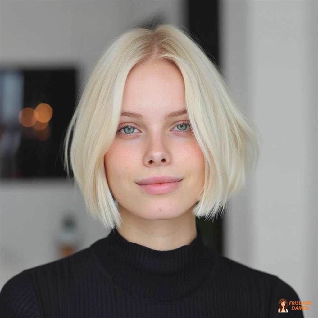 Blonder Bob mit Beach Waves für Frauen, lässige Textur mit frischem Sommer-Effekt