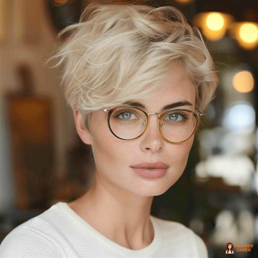 Blondes Statement mit modernem Schnitt ab 60