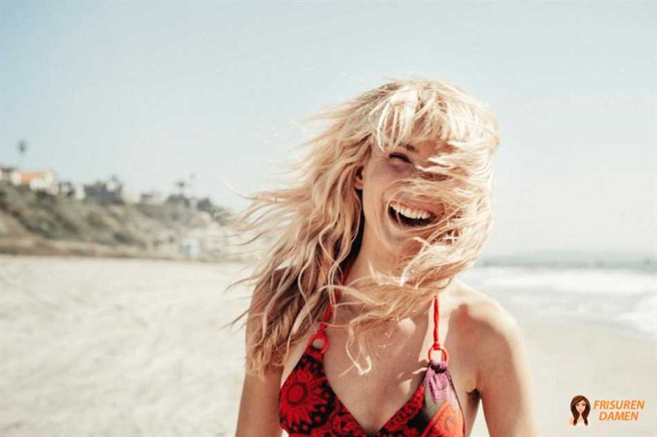 Blondiert – aufgehelltes Blondhaar