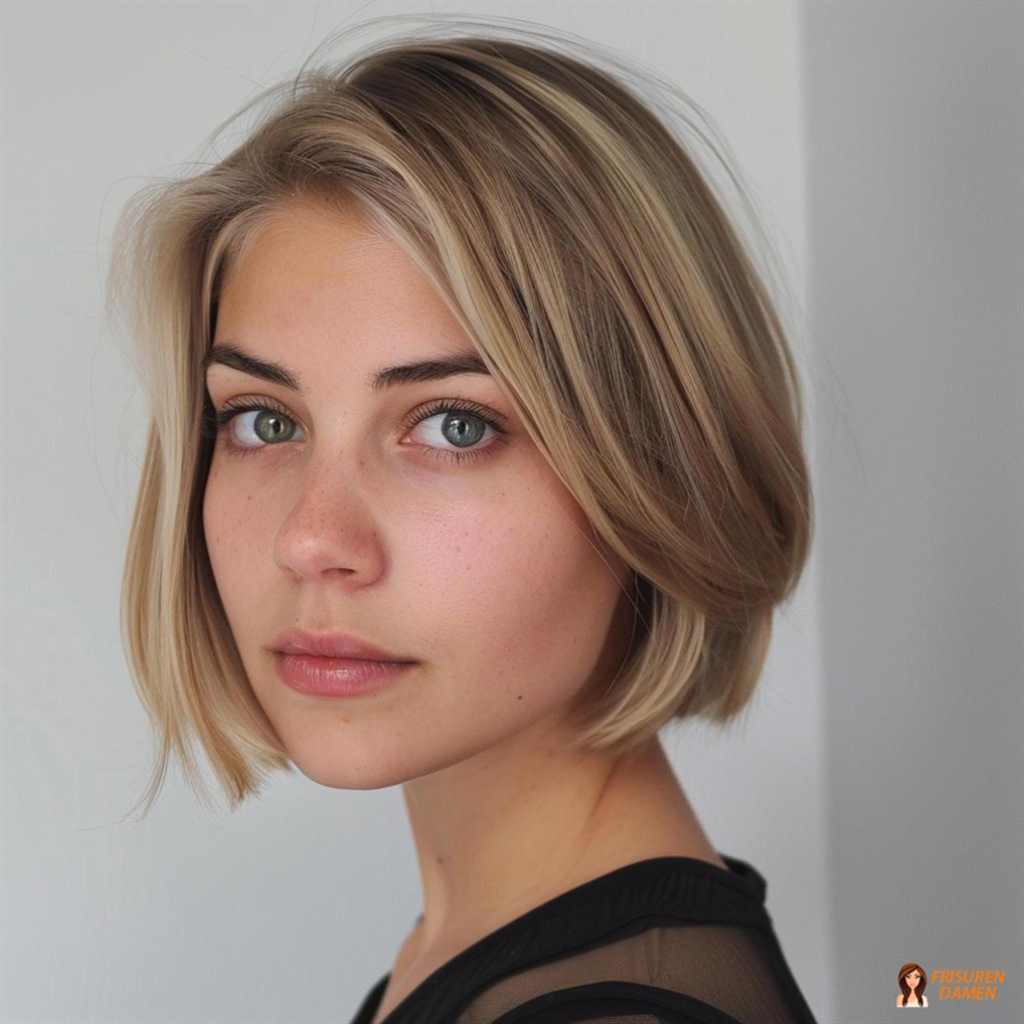 Blonder Wavy Bob mit Struktur und Stufen, der Volumen schafft und frisch wirkt