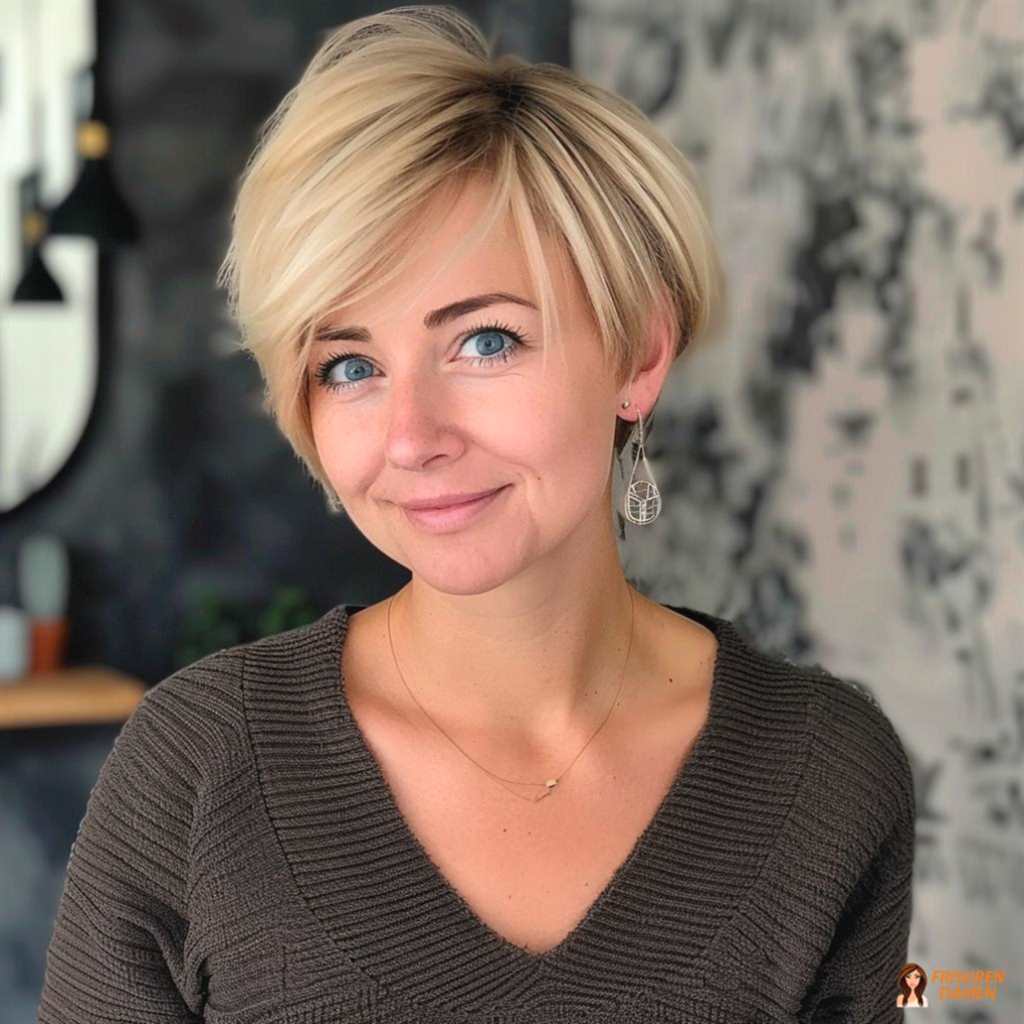 A-Linien-Bob ab 60 für eine optisch streckende Wirkung