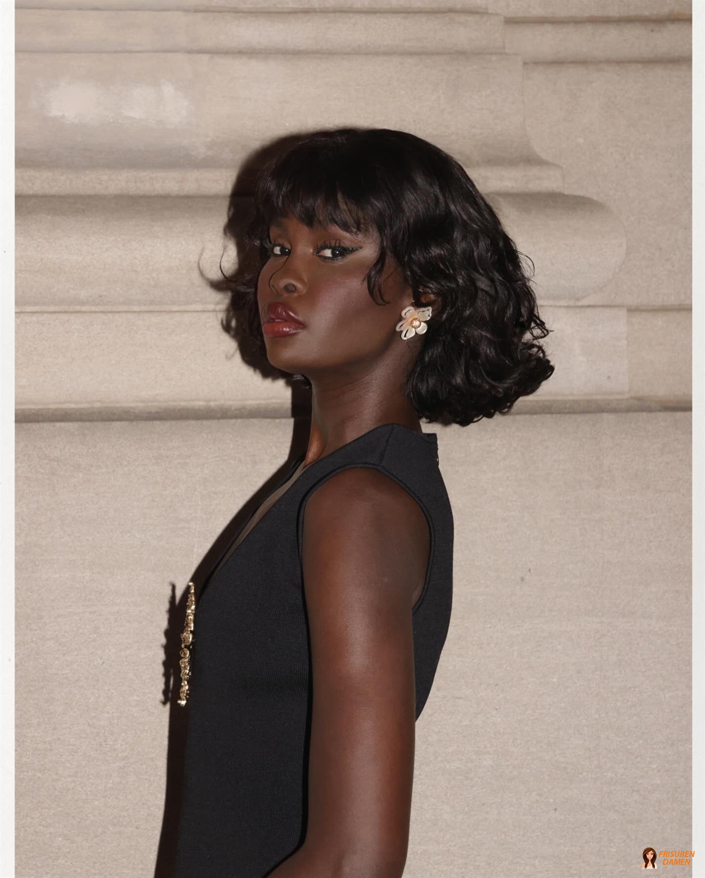 Bob mit Pony pflegeleicht