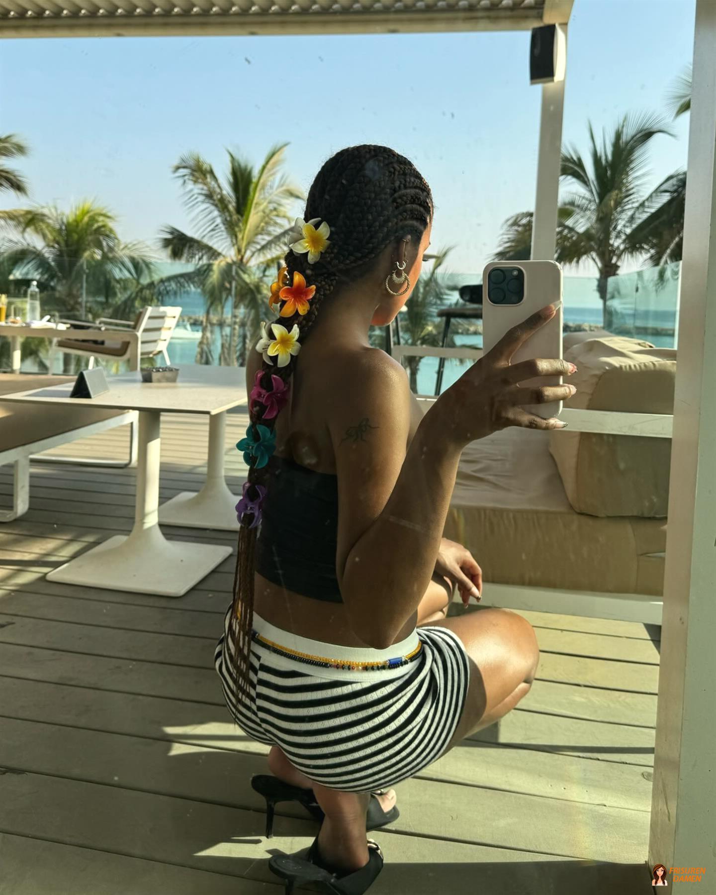 Bubble Horsetail als moderne Sommerfrisur