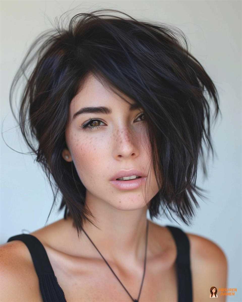 Charmant entspannter Bob für Frauen mit Brille, leicht und schmeichelhaft