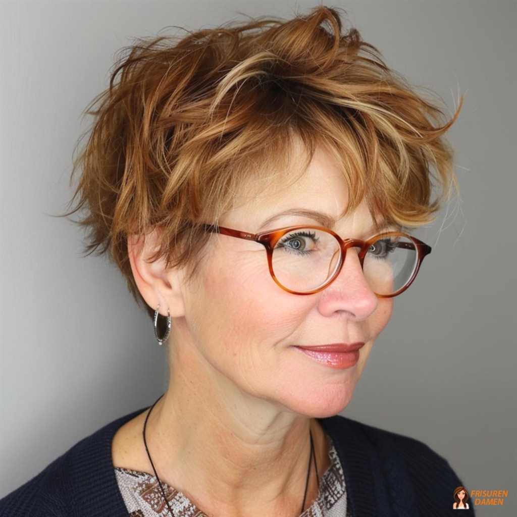 Charmant-verspielter Stil für Frauen ab 70 mit weichen Konturen