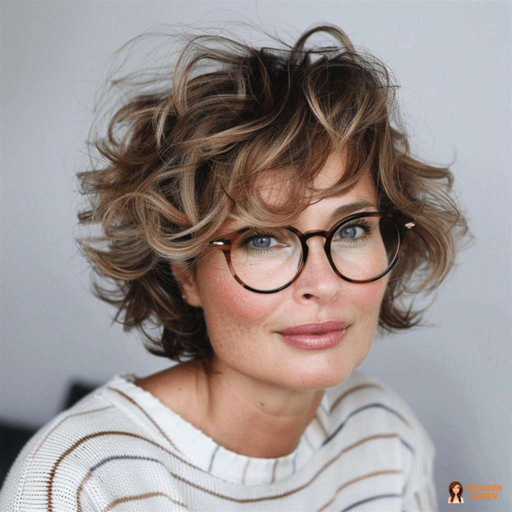 Charmante Wellen mit modernem Touch für Frauen ab 60