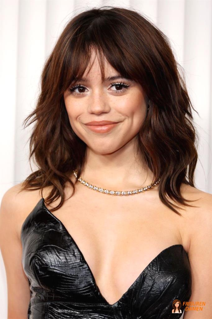 Chic Shag mit Curtain Bangs