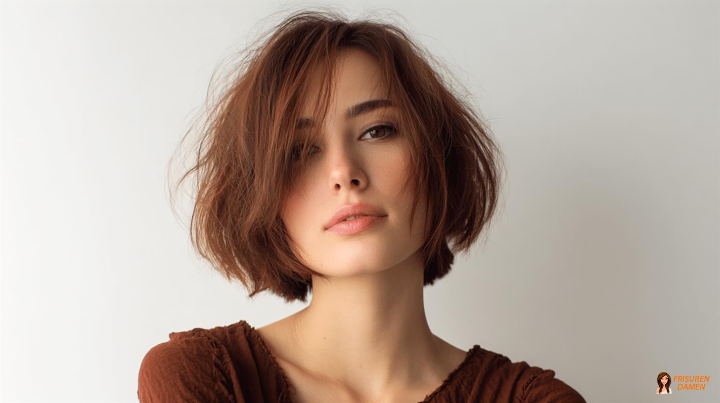 Croped Bob mit texturierten Spitzen