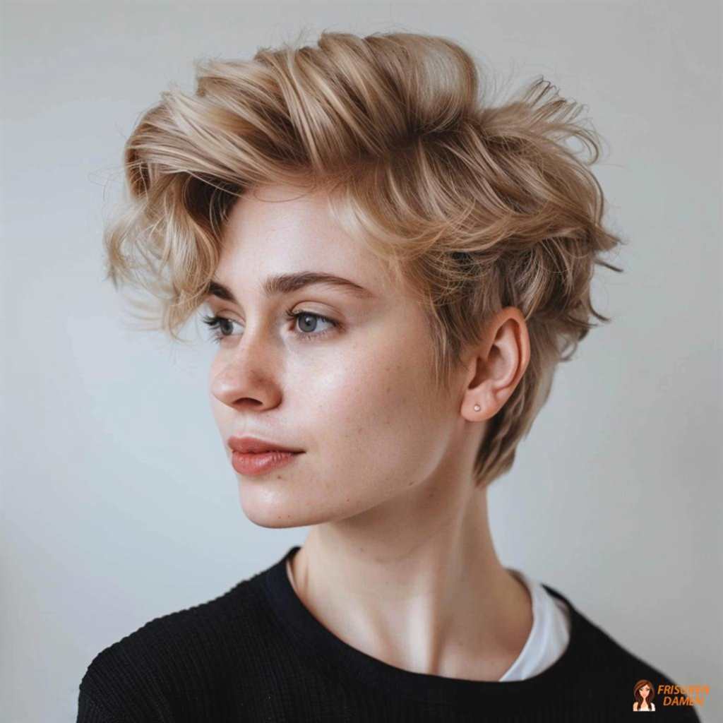 Pixie-Bob mit fransigen Stufen für Frauen