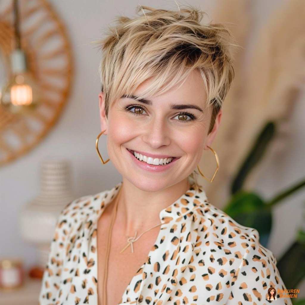 Stufenschnitt Kurzhaarschnitte für Damen