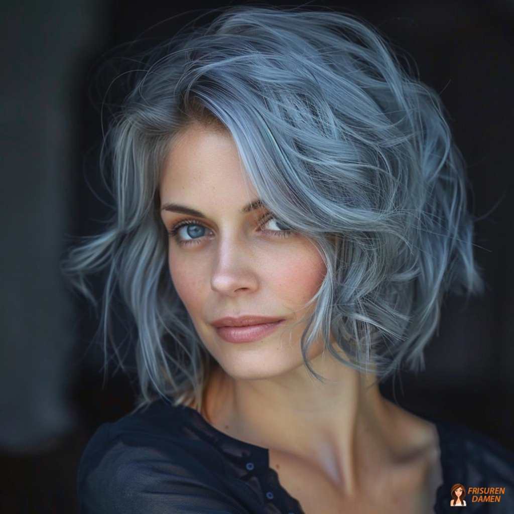 Dynamische graue Wellen mittellang