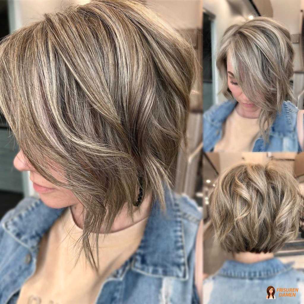 Dynamischer Bob-Schnitt mit dezenten Highlights