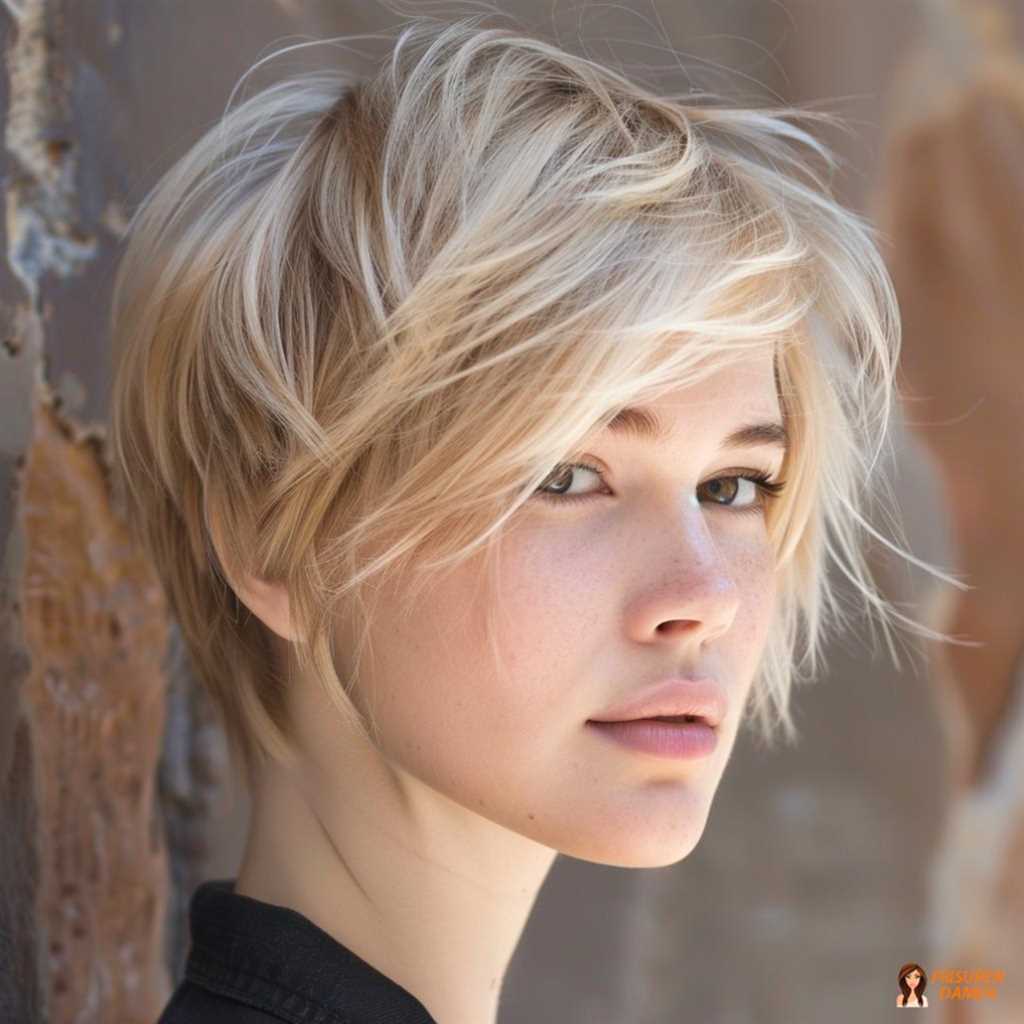 Dynamischer Kurz-Bob für Frauen ab 60 mit lebendiger Textur