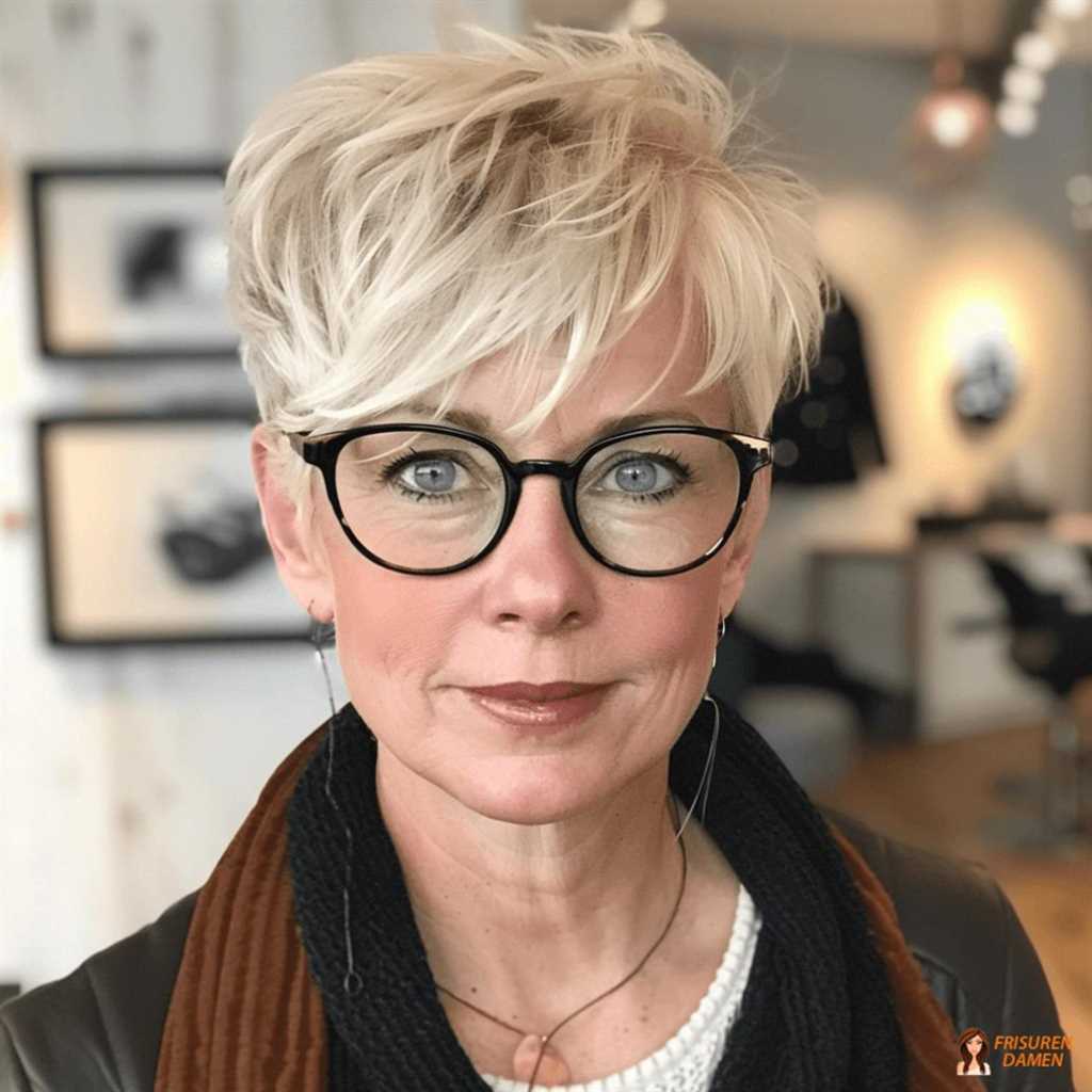 Dynamischer Stufenschnitt für Frauen ab 60