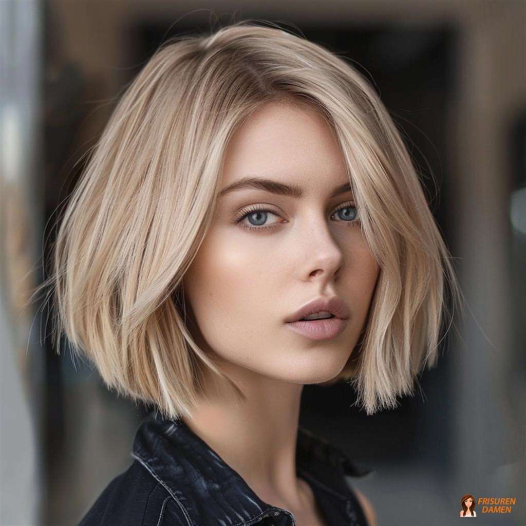 Eleganter Blunt Cut für feines Haar