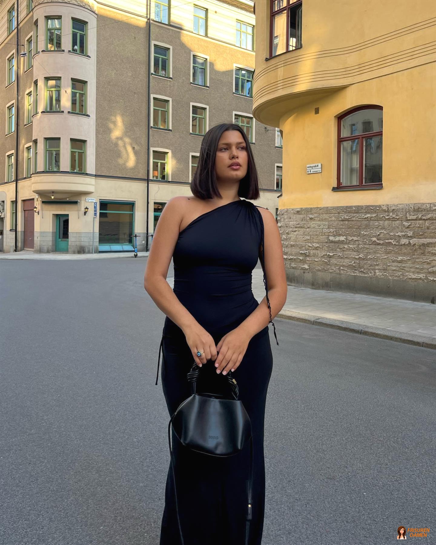 Eleganter, gerader Bob