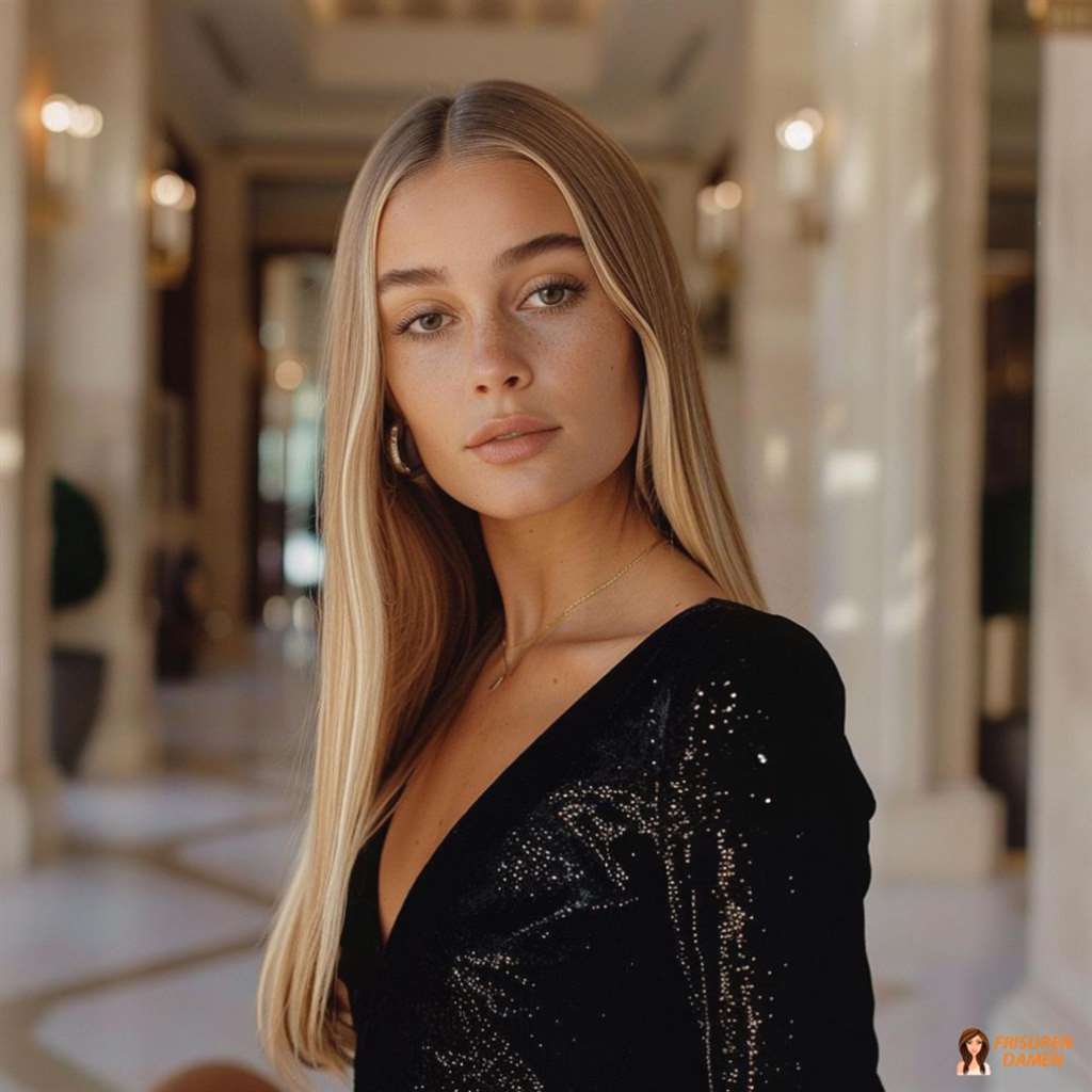 Eleganter Glatt-Look für Damen – cleanes Styling mit zeitloser Wirkung