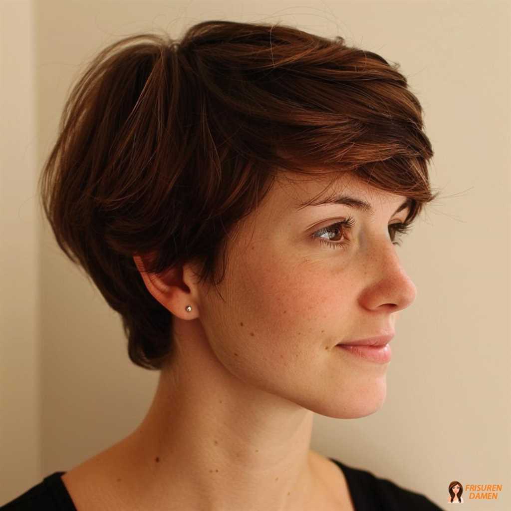 Eleganter Pixie Cut für Frauen mit Charme