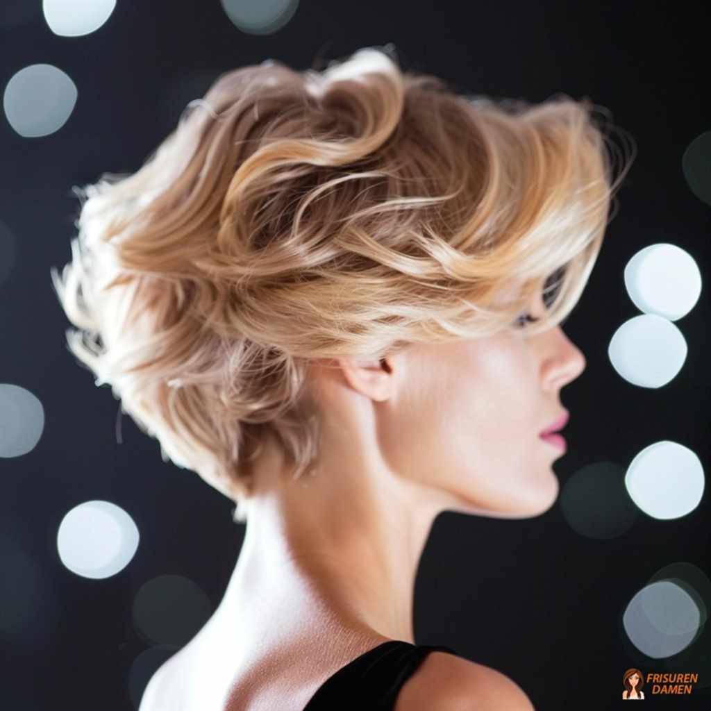 Eleganter Pixie-Schnitt für Frauen ab 40, präziser Kurzlook mit edler Wirkung