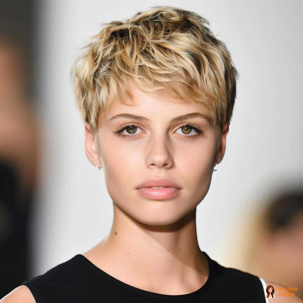 Eleganter Kurzhaarschnitt mit feiner Textur und weichen Übergängen für einen zeitlosen Stil