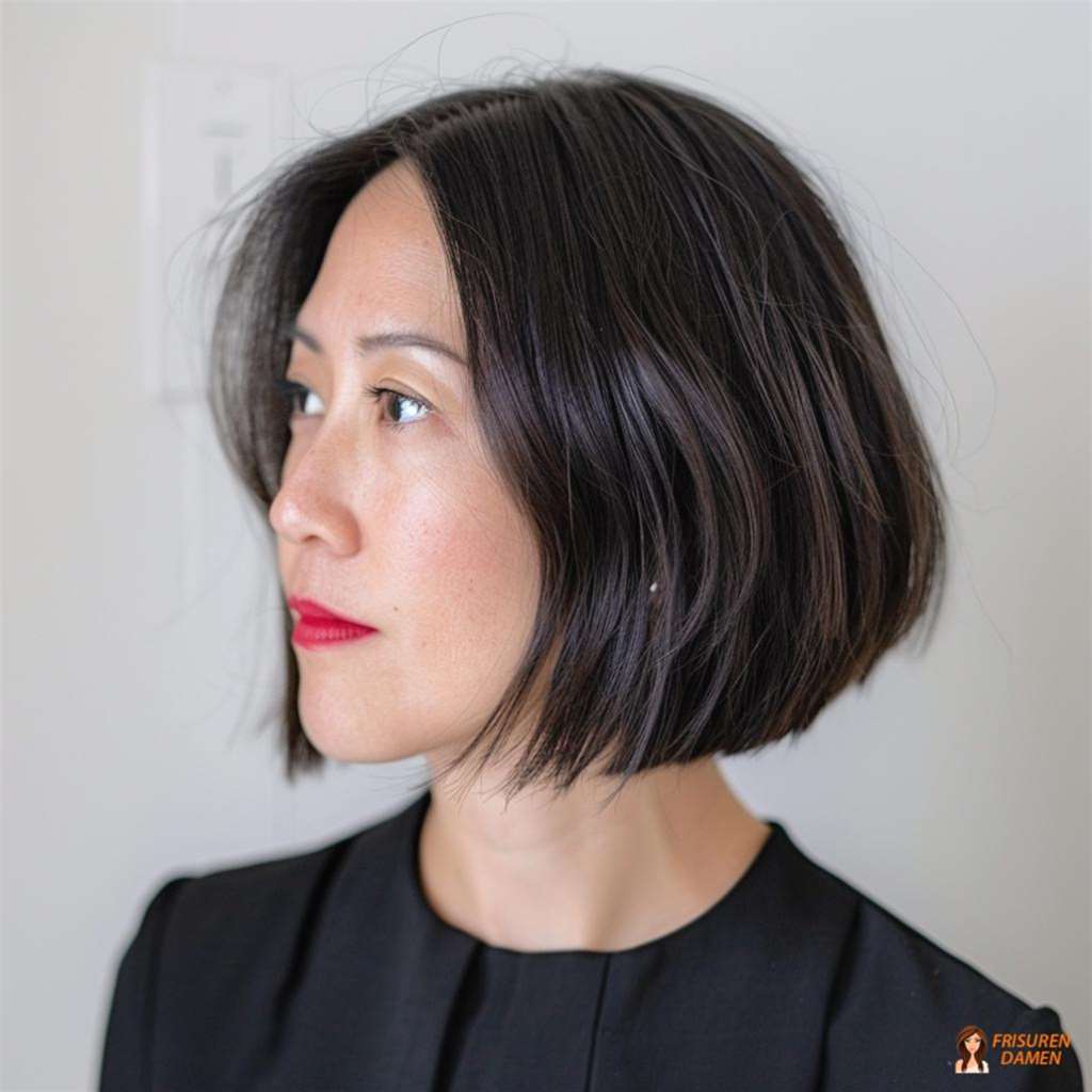 Welliger Bob für Frauen ab 50 mit feinem Haar, mehr Textur und weicher Volumen-Effekt