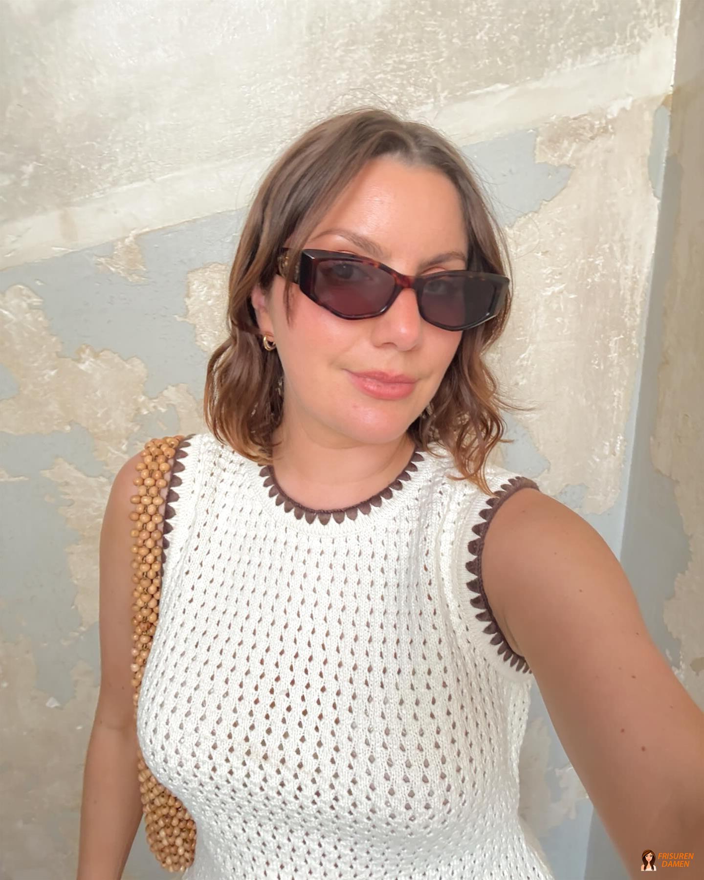 Retro-Strähnen als sommerliche Frisur