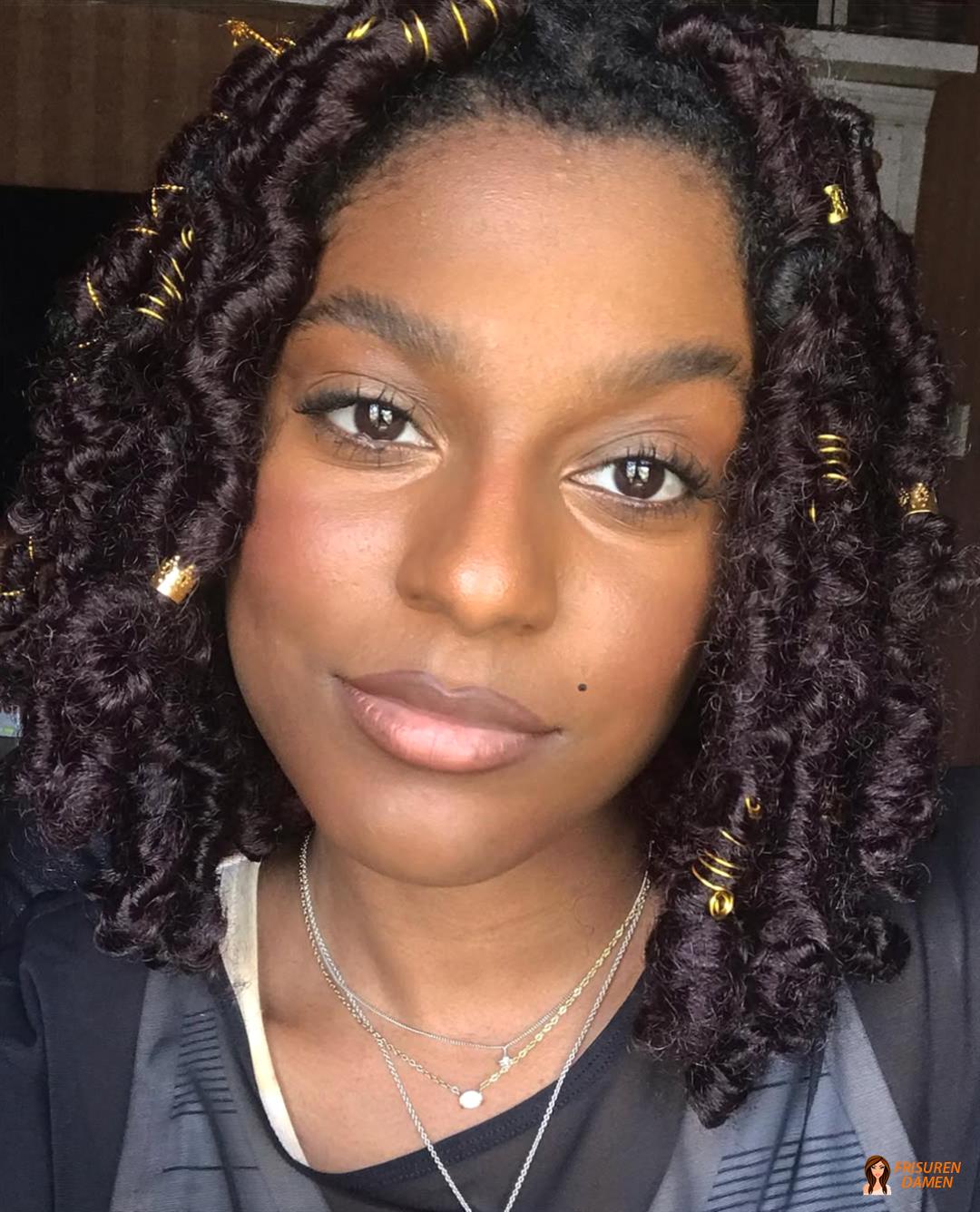 Faux Locs als moderner Look für Frauen