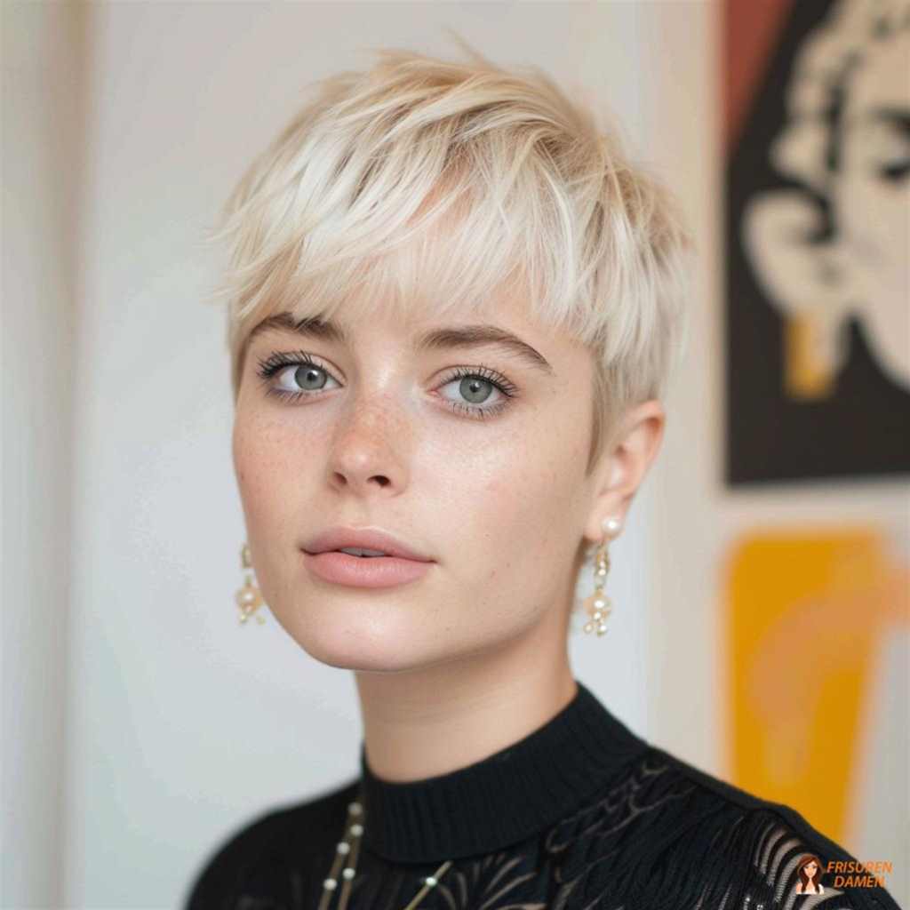 Frecher Pixie für Damen mit markanten Spitzen und jugendlichem Effekt