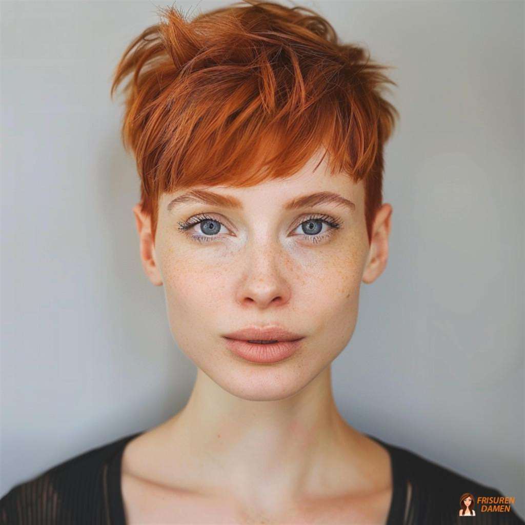Frecher Pixie Cut für feines Haar