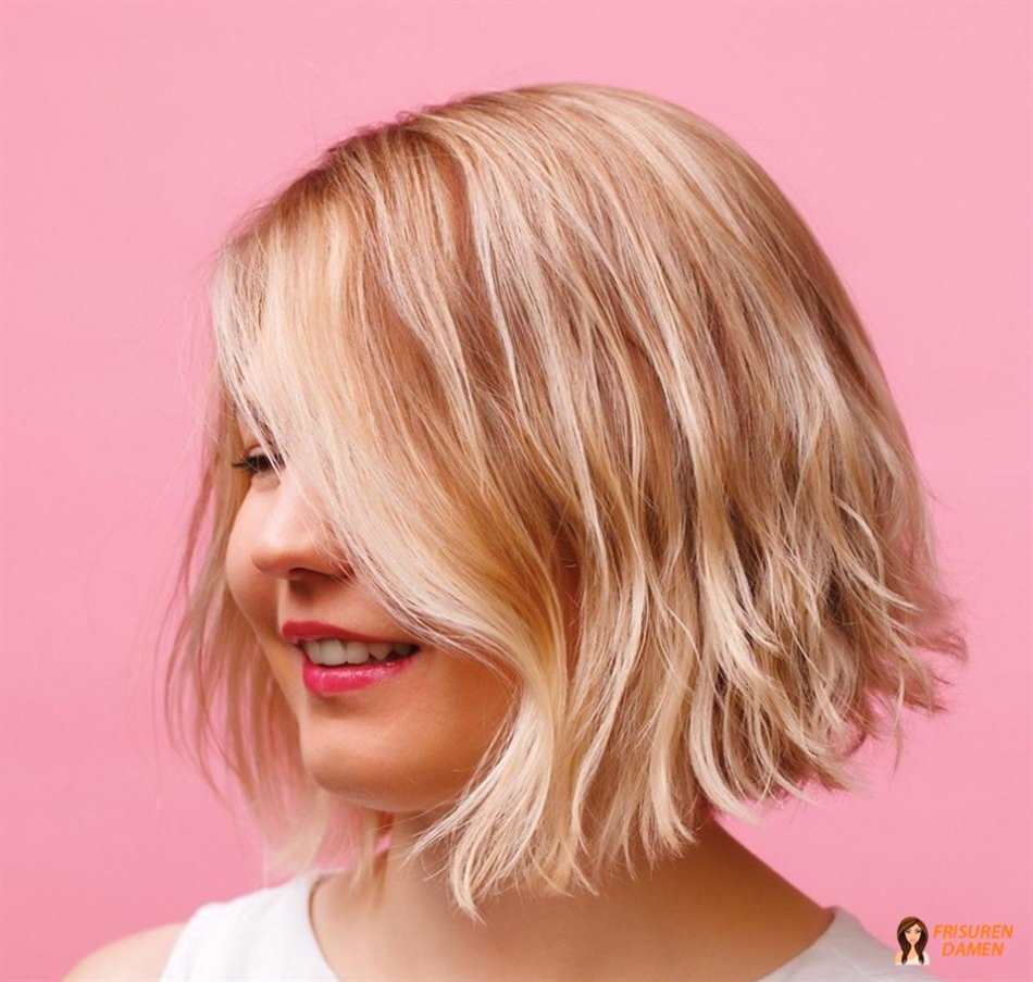 Frisuren für mittellanges, dickes Haar – Damen