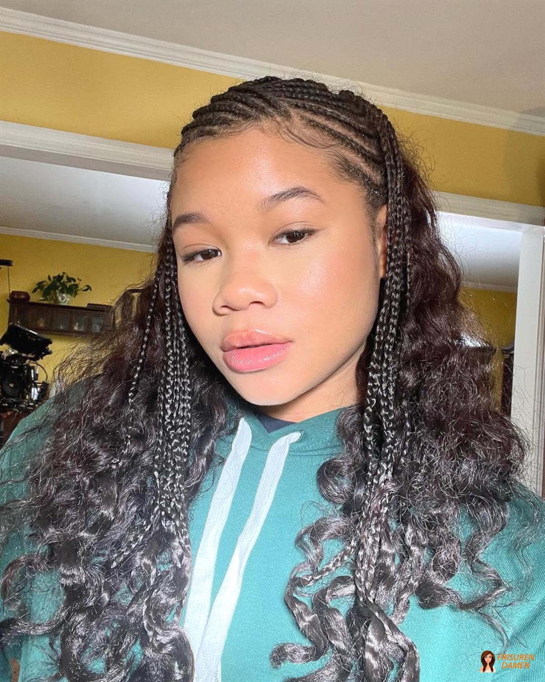 Fulani Braids als elegante Flechtfrisur für Frauen