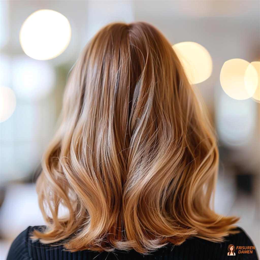 Geschmeidiger mittellanger Schnitt für Damen – weiche Übergänge und natürliche Bewegung