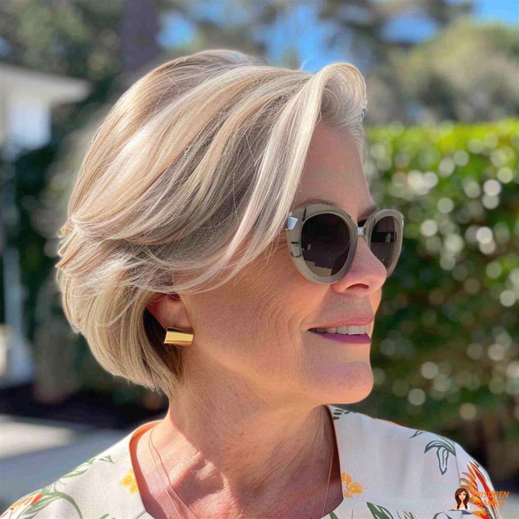 Gestufte Bobfrisuren ab 50: modern & schmeichelhaft