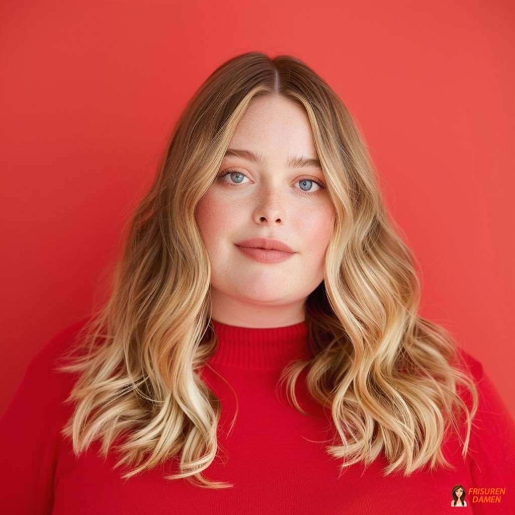Glamouröse Hollywood Wellen für mollige Frauen, elegantes Volumen und streckende Wirkung