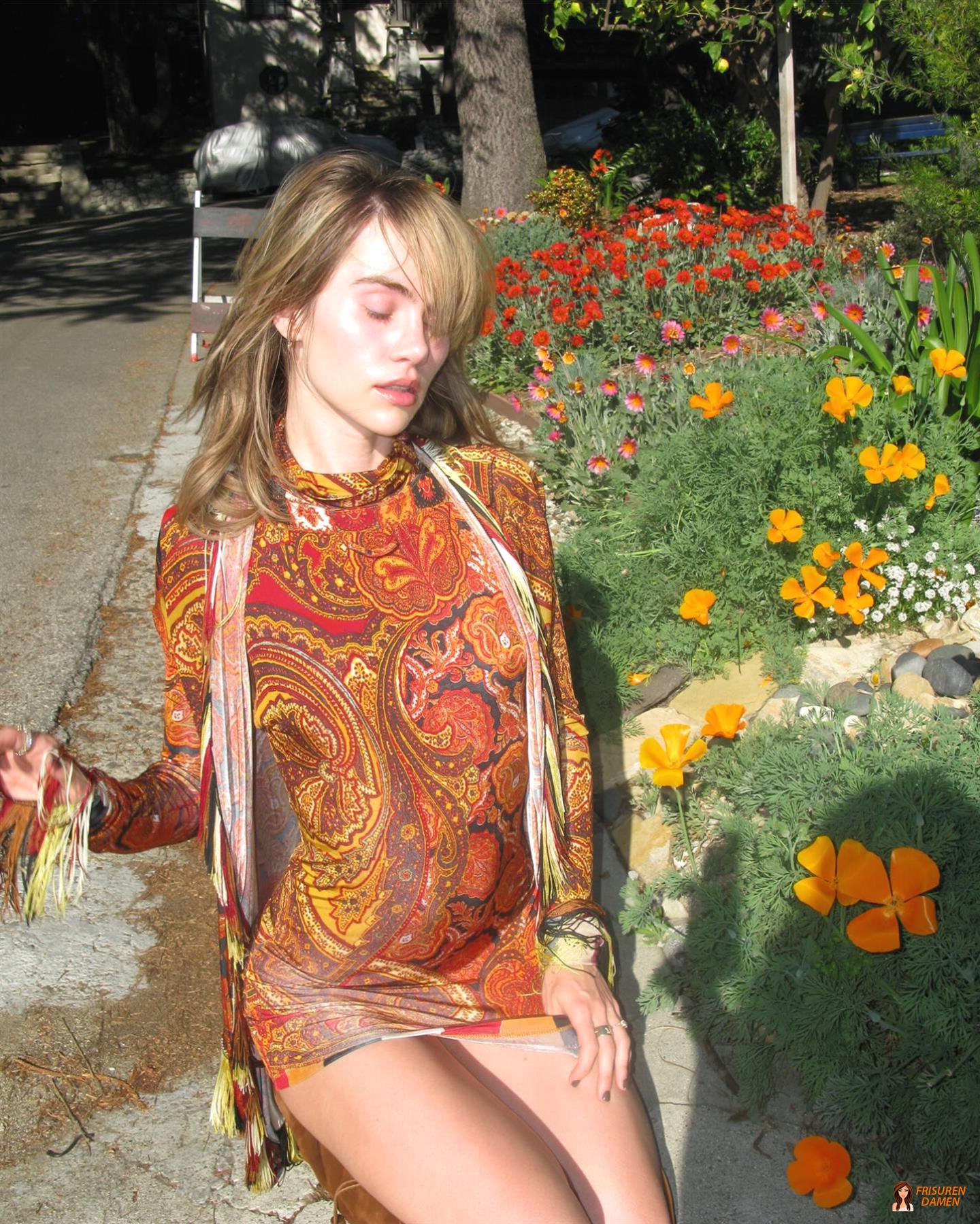 Inspiration für butterscotchblondes Haar