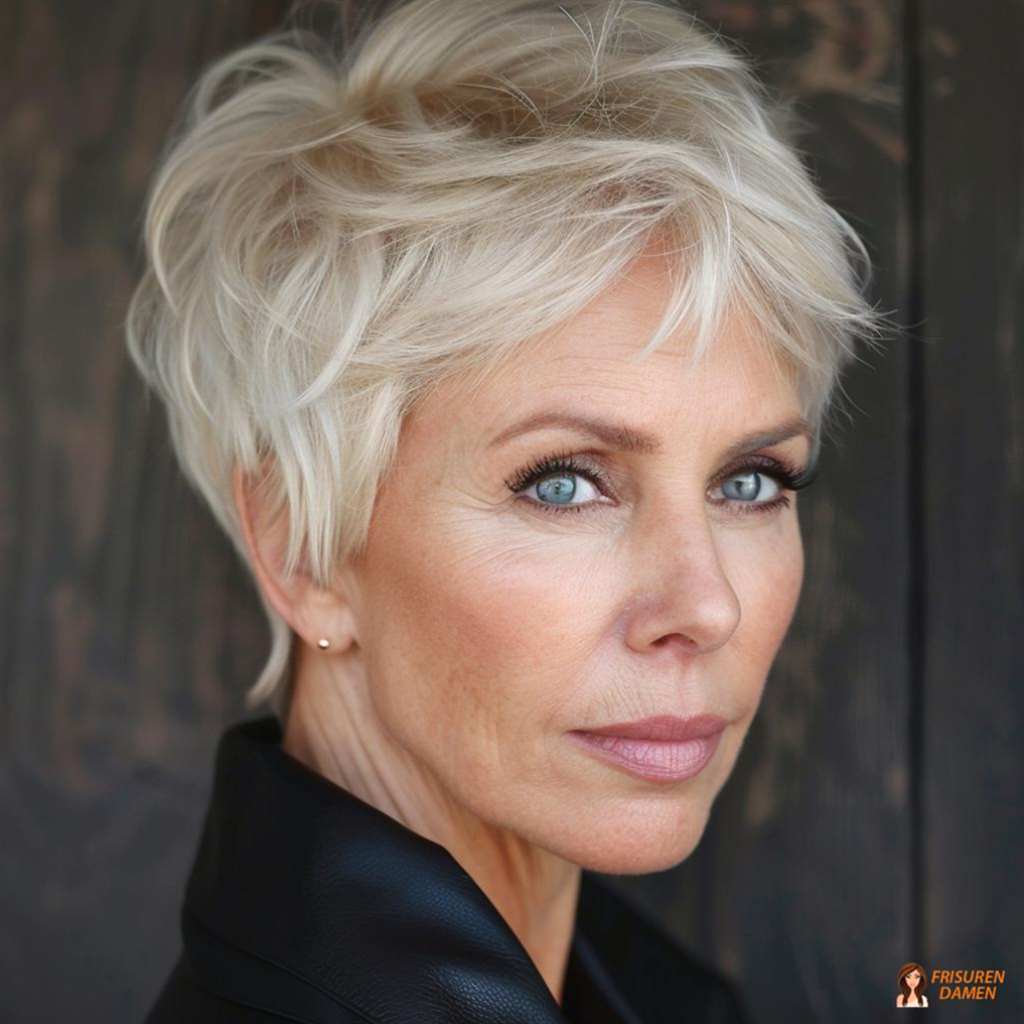 Klassisch moderner Kurzhaarschnitt ab 60 – gepflegt und jugendlich