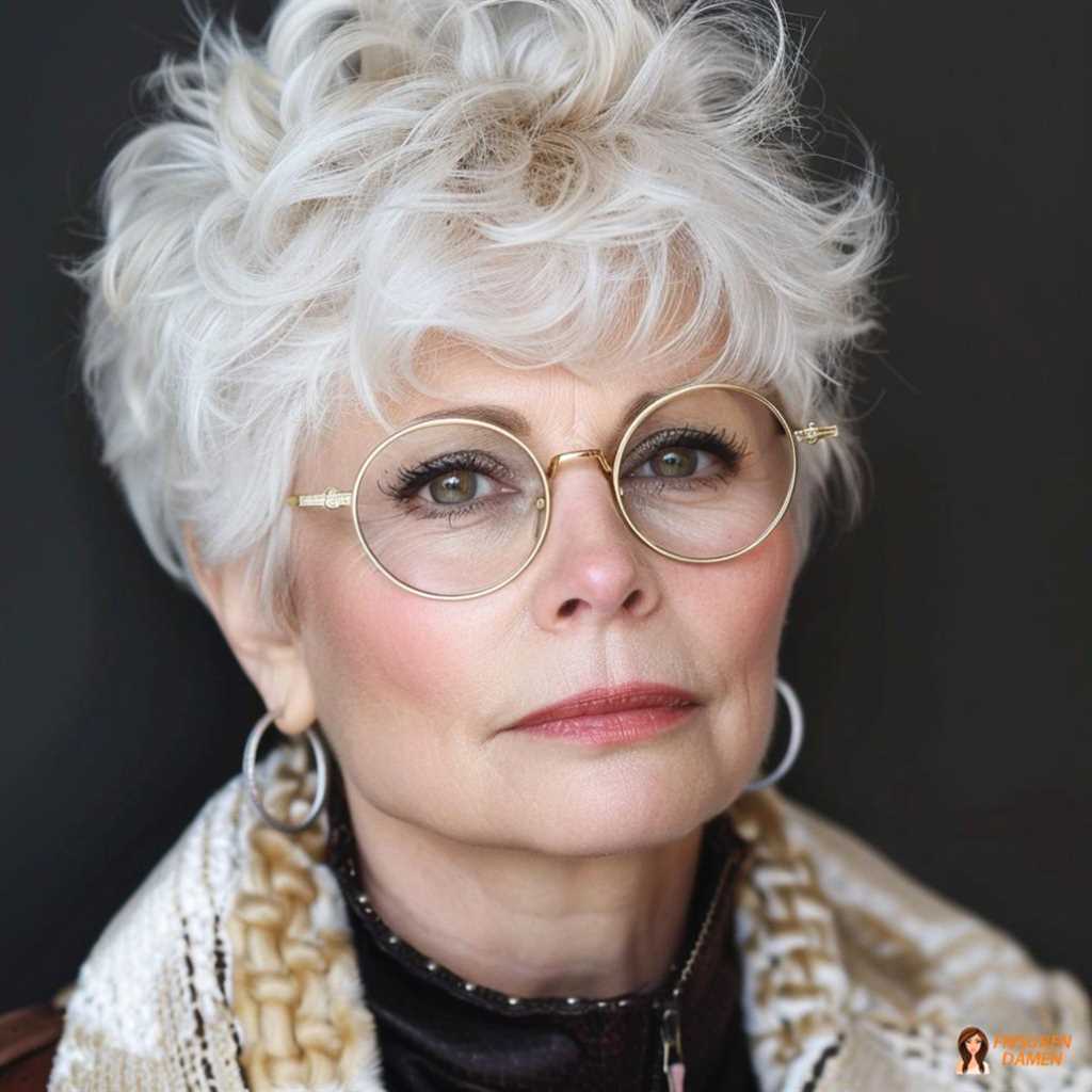 Klassische Eleganz mit dezentem Glamour für Frauen ab 70, gepflegt und modern