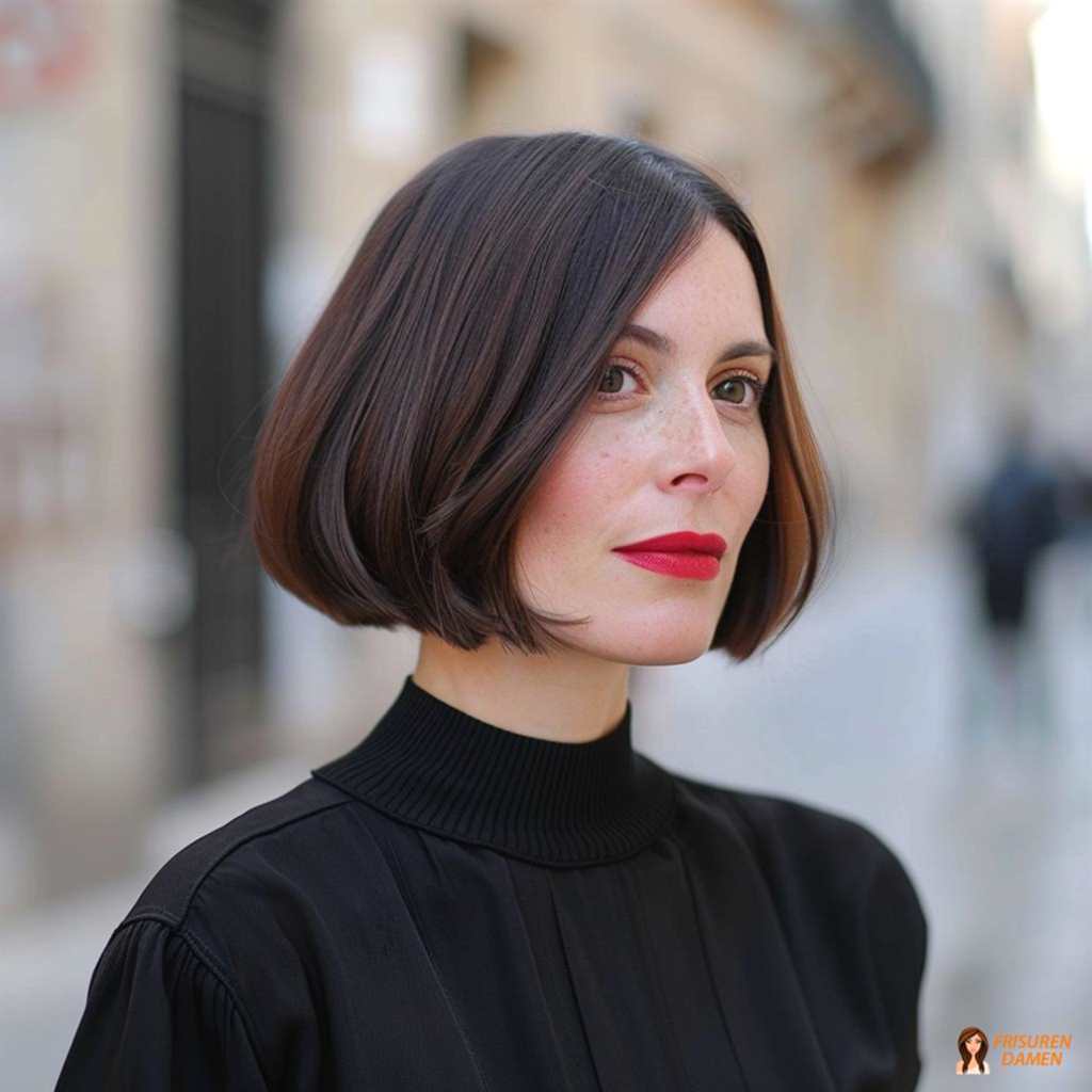 Klassischer Bob für Frauen ab 50 mit feinem Haar, sichere Form und voller wirkende Spitzen