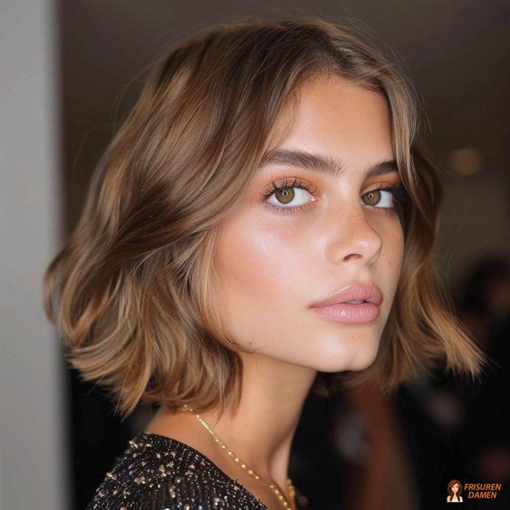 Klassischer Bob mit weichen Wellen – eleganter, zeitloser Damenstil