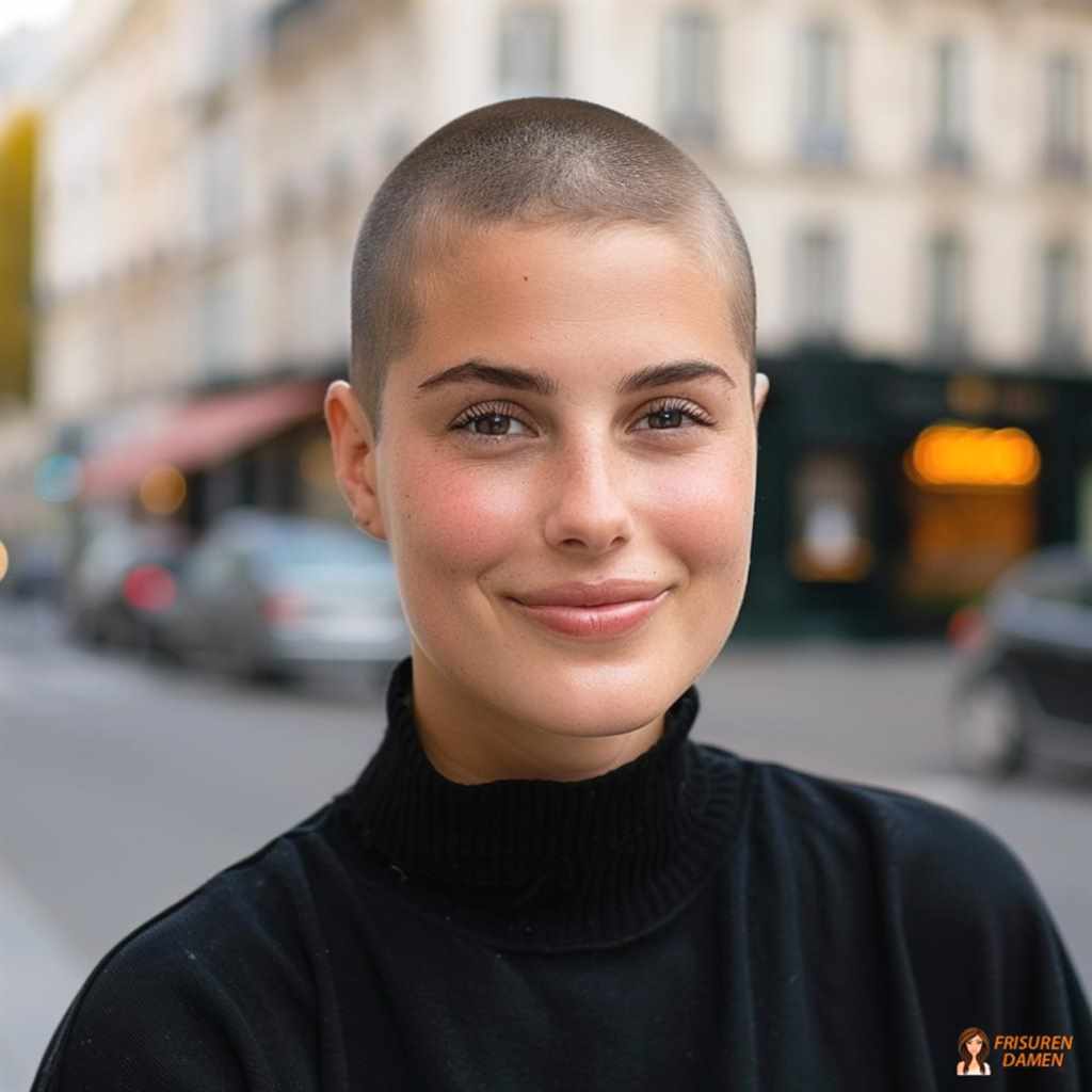 Klassischer Buzz Cut mit ruhiger Kontur als zeitlose, beliebte Standard-Variante