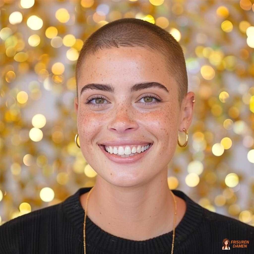 Klassischer Buzz Cut mit ausgewogener Länge und ruhigem, zeitlosem Gesamtbild