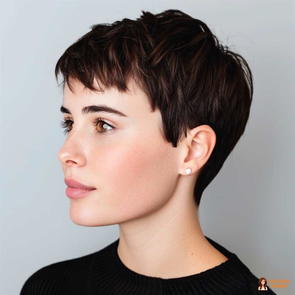 Klassischer eleganter Pixie für Damen – klare Form, ruhiges Styling