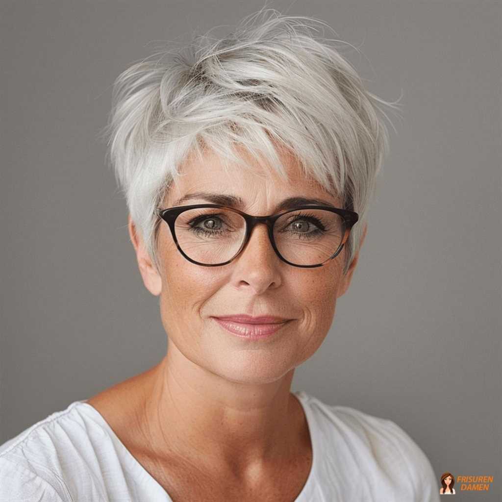 Klassischer Pixie mit modernem Twist für Frauen ab 60