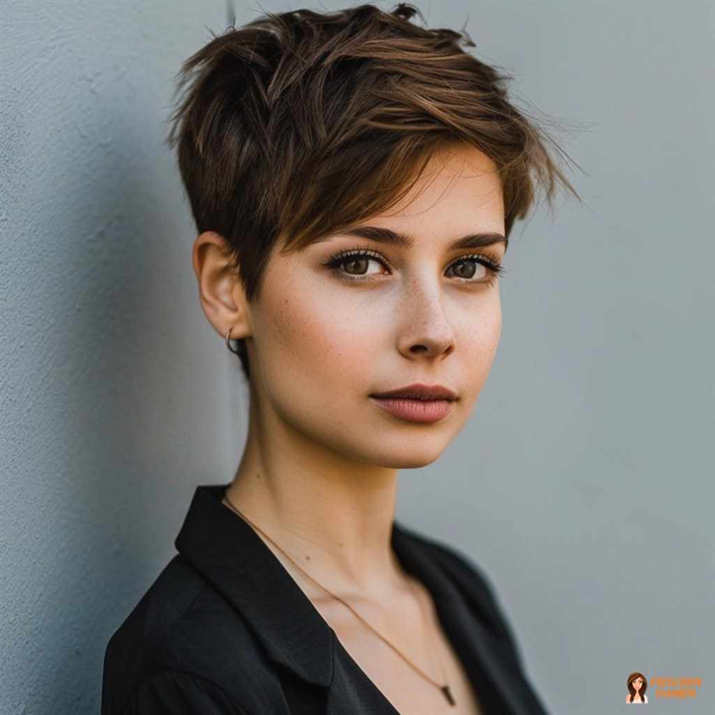 Klassischer Pixie mit modernem Twist ab 60 – weich und modern
