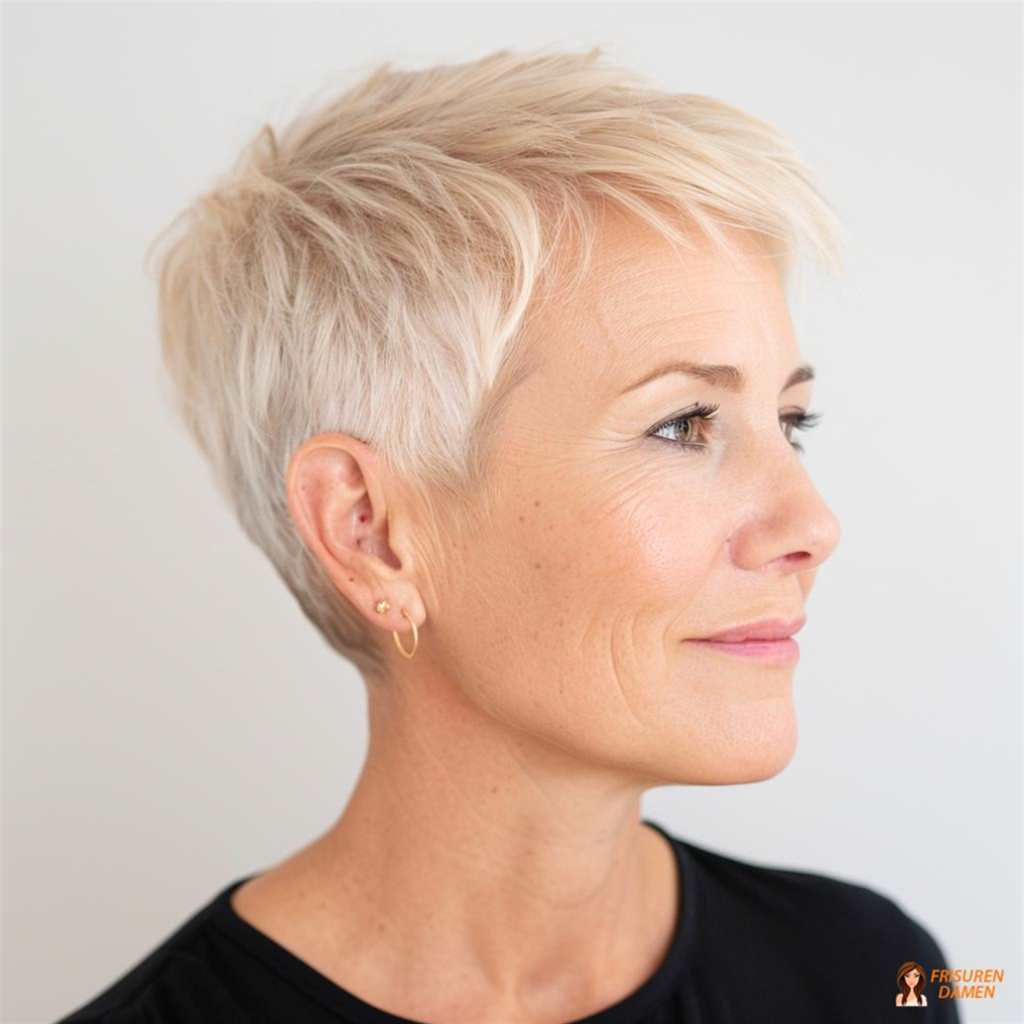 Klassischer Short Bob für Frauen ab 60 mit klarer Form