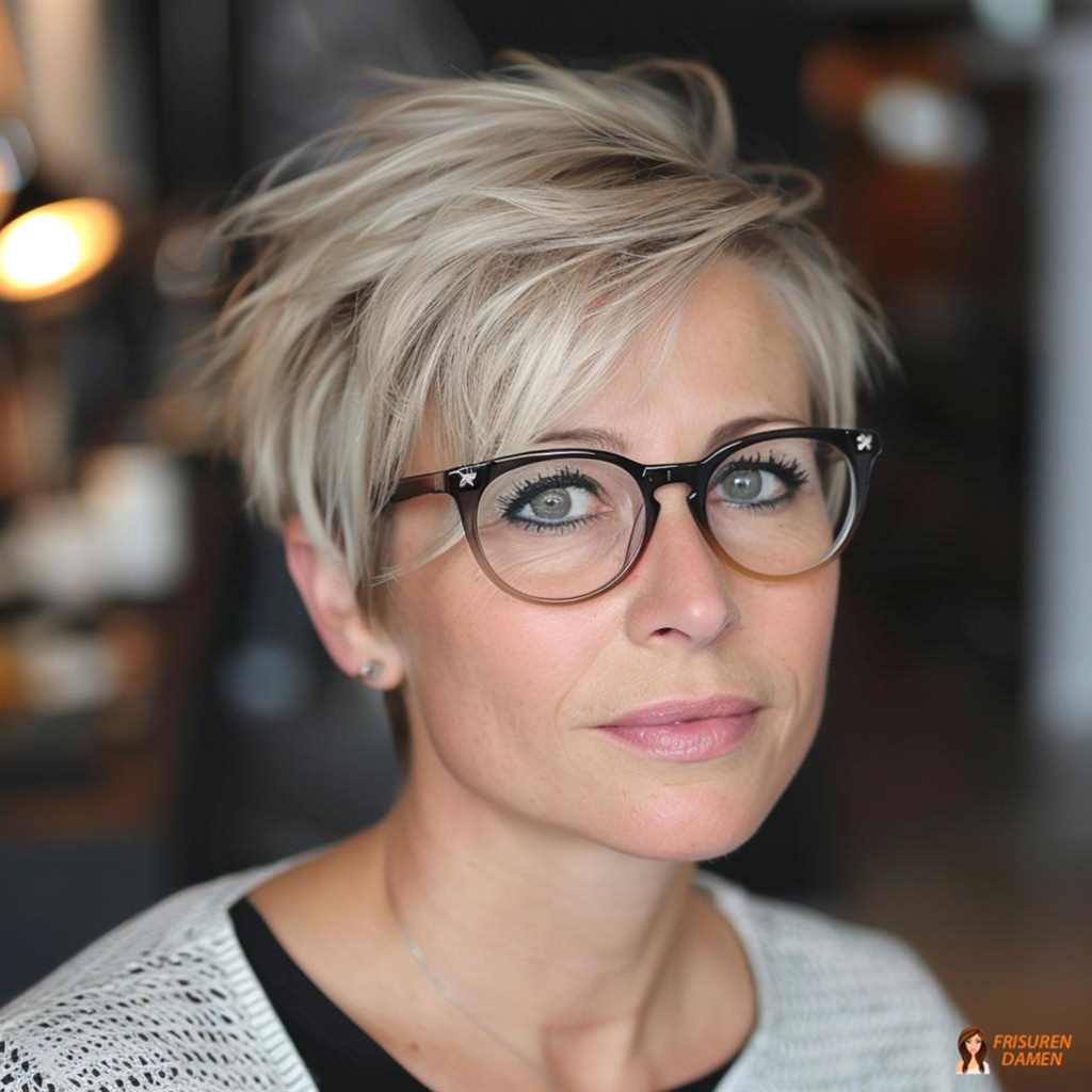 Kurz und schick für Frauen ab 70 mit sauberer Kontur und pflegeleichter Form