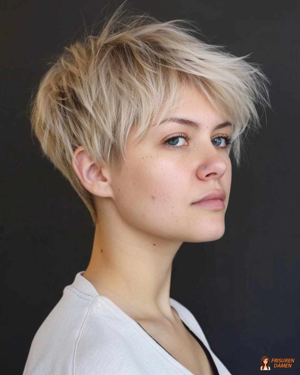 Kurzer Bob mit Textur für Frauen – beweglich, modern und vielseitig