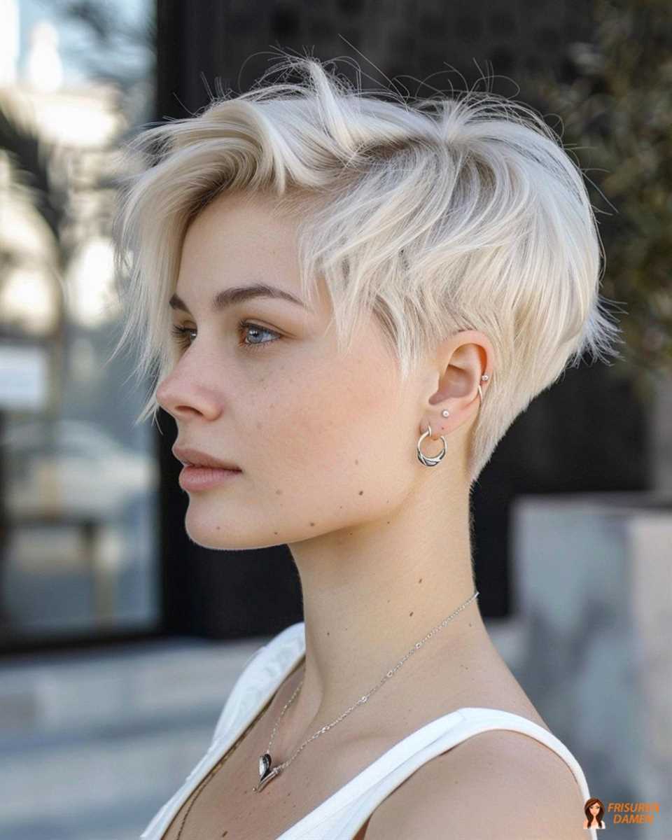 Kurzer Bob mit Undercut für Frauen – modern, präzise und selbstbewusst